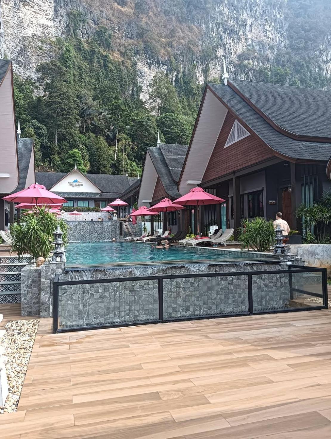 The Scene Cliff View Villas Ao Nang Exterior foto